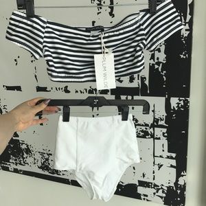 American Apparel High Waisted Bikini Bottom